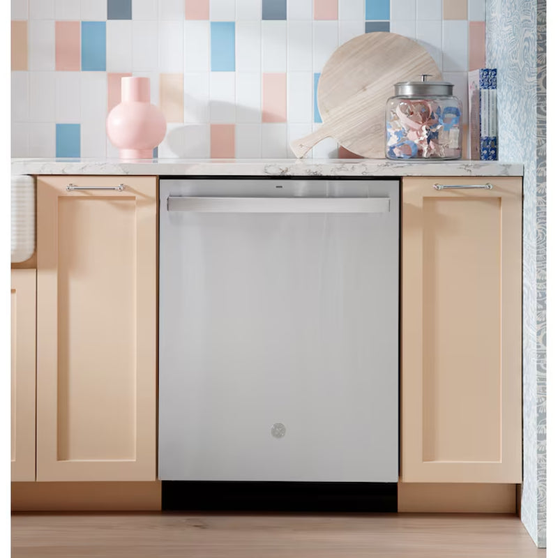Dry Boost 24 Inch Top Control Built-In Dishwasher with Third Rack ( Slate ) ENERGY STAR Certified 47-Decibel Very Quiet Sound Level