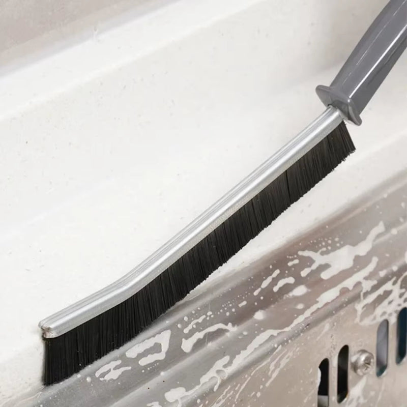 GrimeBuster™ 5-Piece Crevice Cleaning Brush Set – Heavy-Duty Gap & Grout Cleaner with Hard Bristles