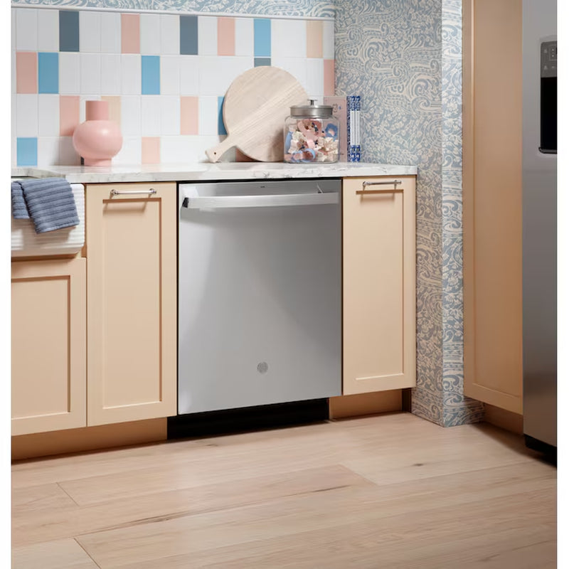 Dry Boost 24 Inch Top Control Built-In Dishwasher with Third Rack ( Slate ) ENERGY STAR Certified 47-Decibel Very Quiet Sound Level