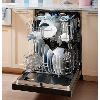 Dry Boost 24 Inch Top Control Built-In Dishwasher with Third Rack ( Slate ) ENERGY STAR Certified 47-Decibel Very Quiet Sound Level