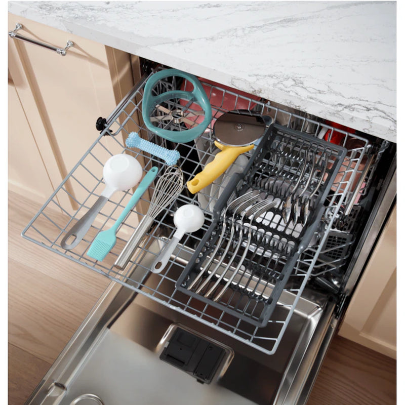 Dry Boost 24 Inch Top Control Built-In Dishwasher with Third Rack ( Slate ) ENERGY STAR Certified 47-Decibel Very Quiet Sound Level