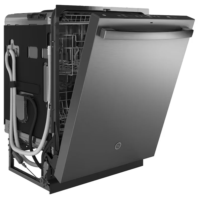 Dry Boost 24 Inch Top Control Built-In Dishwasher with Third Rack ( Slate ) ENERGY STAR Certified 47-Decibel Very Quiet Sound Level